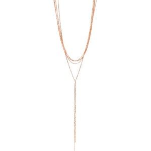 NWT 8 OTHER REASONS Nine Lives Choke in Rose Gold